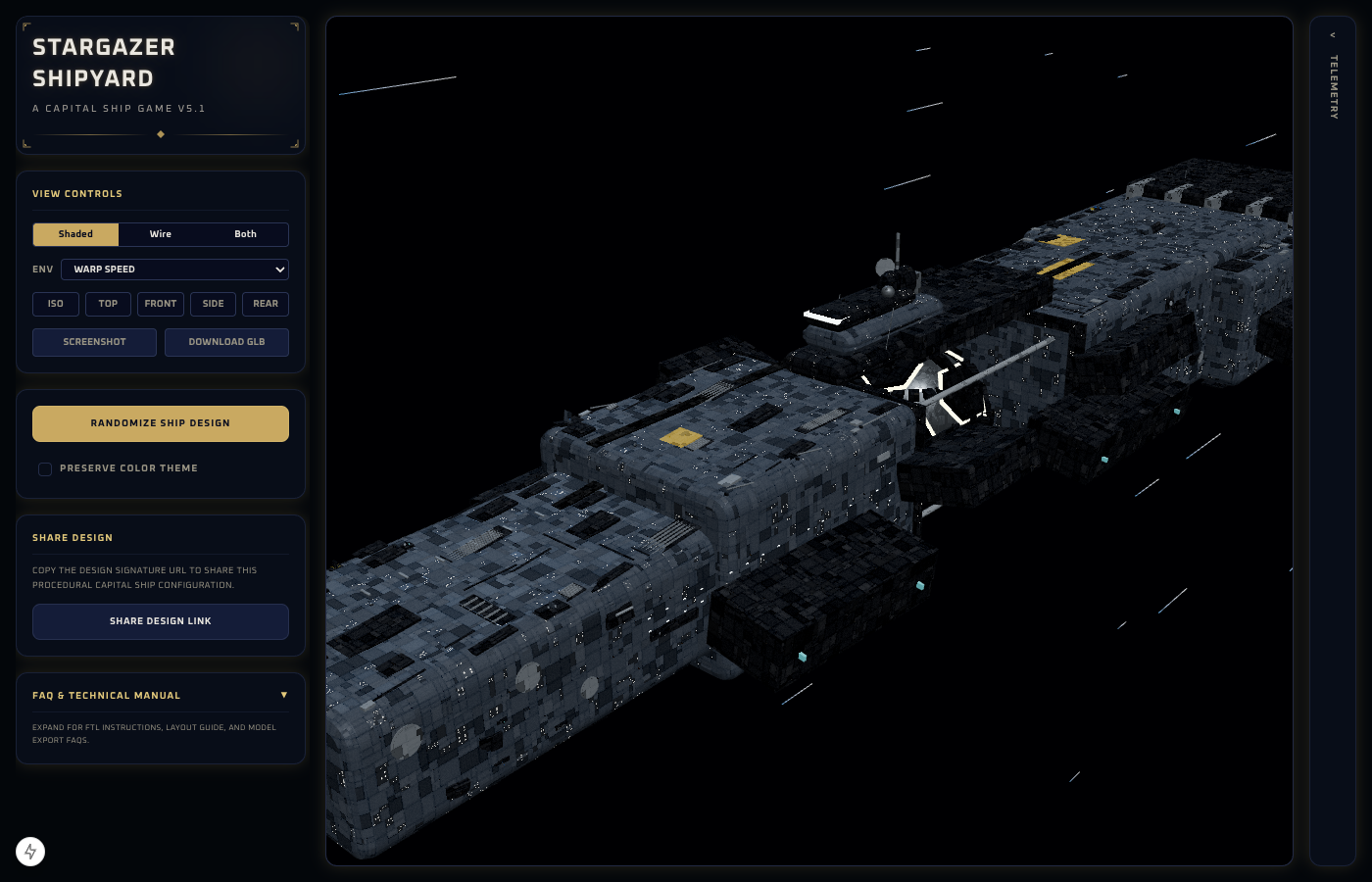Carrier-spine reactor in three-quarter view