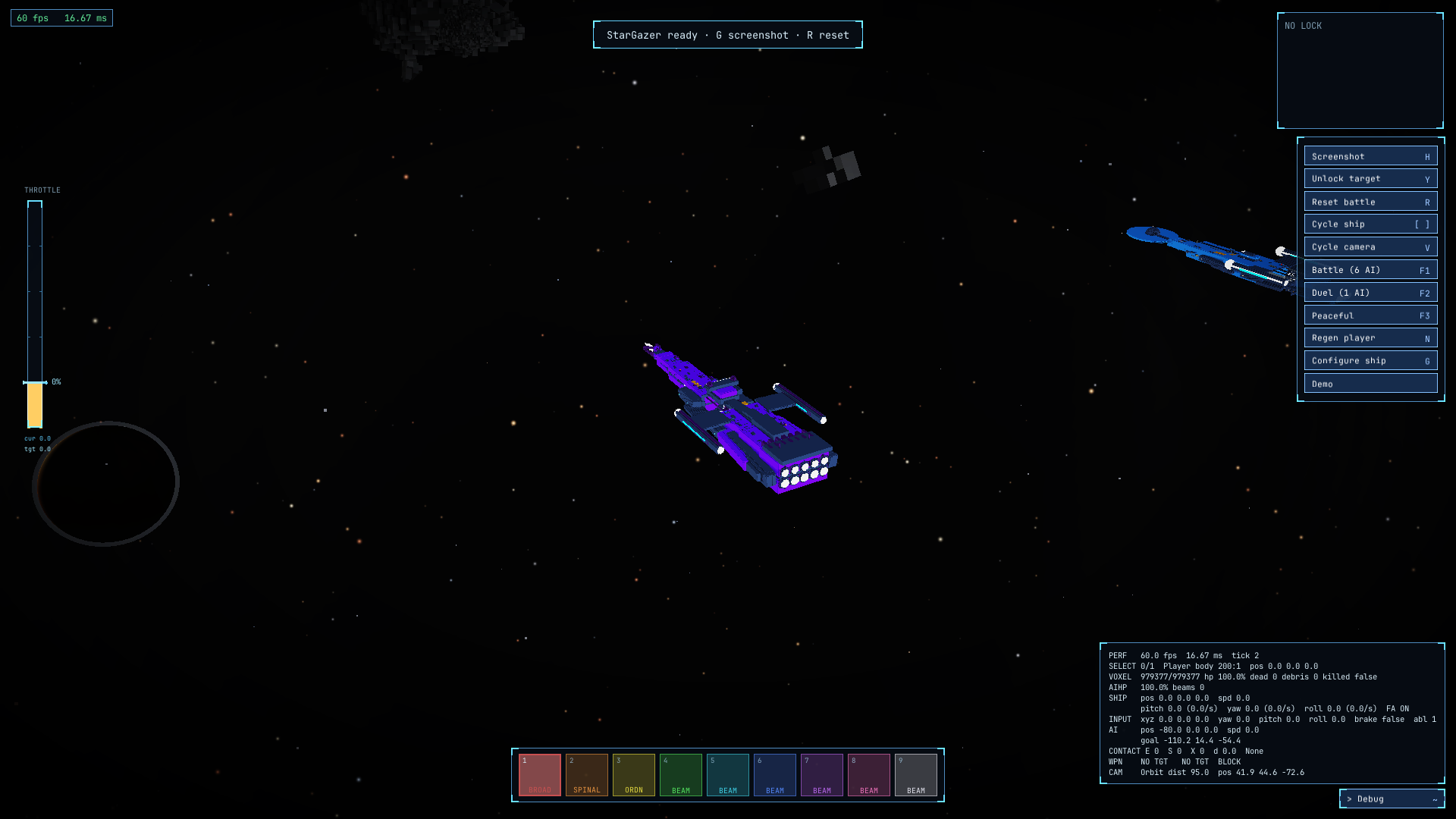 Two ships of different make holding station in the same dark, both drawing on a PC for the first time.