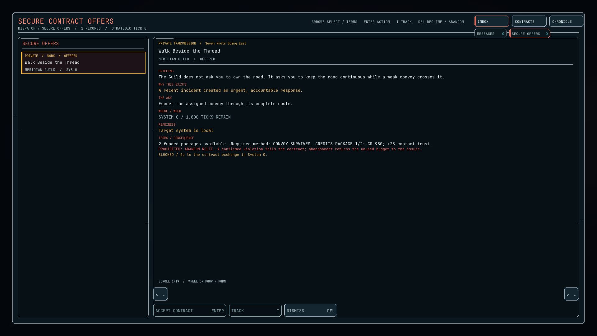 A private offer from the Meridian Guild.